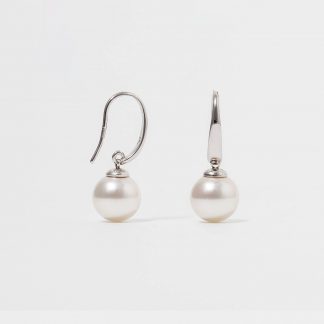 Brincos de pérolas Majorica Lyra 10mm