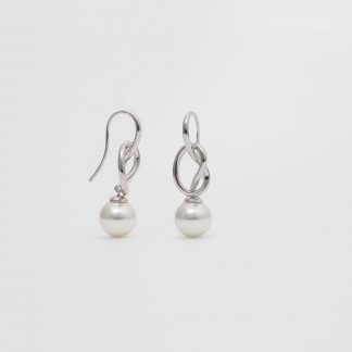 Brincos de Pérolas Majorica Nudos 10mm