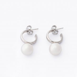 Brincos de pérolas Majorica Chara 10mm