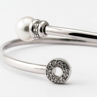 Pulseira de prata Alina Majorica