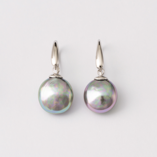 Brincos de pérolas Majorica Lyra 12mm