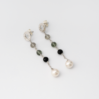 Brincos de pérolas Majorica Murano 8mm