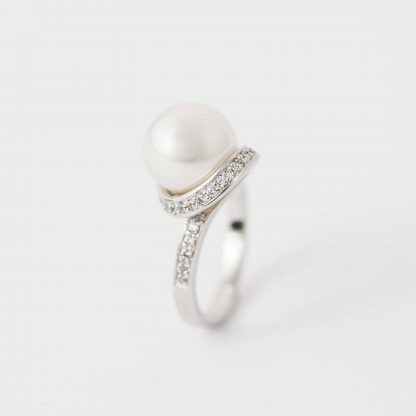 Anel de Prata Exquisite Majorica 10mm